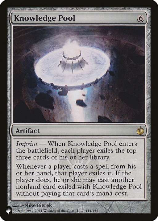 Knowledge Pool (PLST-MBS-111) [Mystery Booster] The List Foil MTG Single Wizards of the Coast
