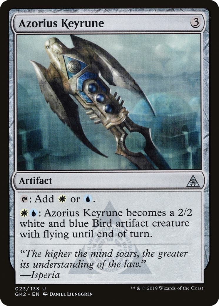 Azorius Keyrune (GK2-023) [Misc] RNA Guild Kit MTG Single Wizards of the Coast