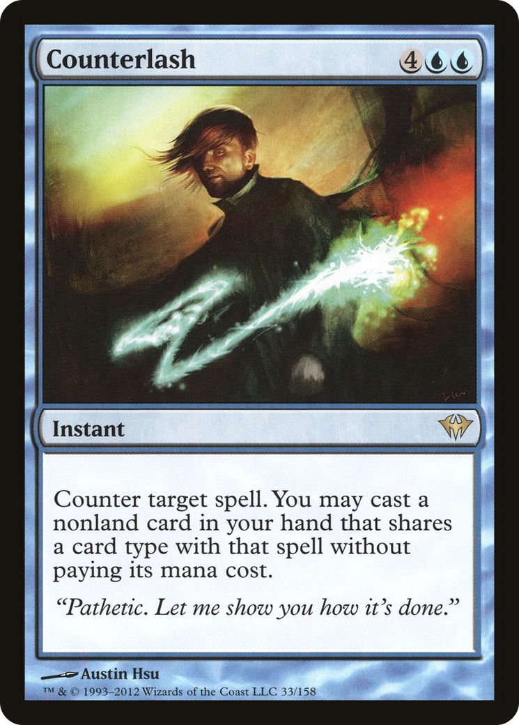 Counterlash (DKA-033) [Dark Ascension] MTG Single Wizards of the Coast