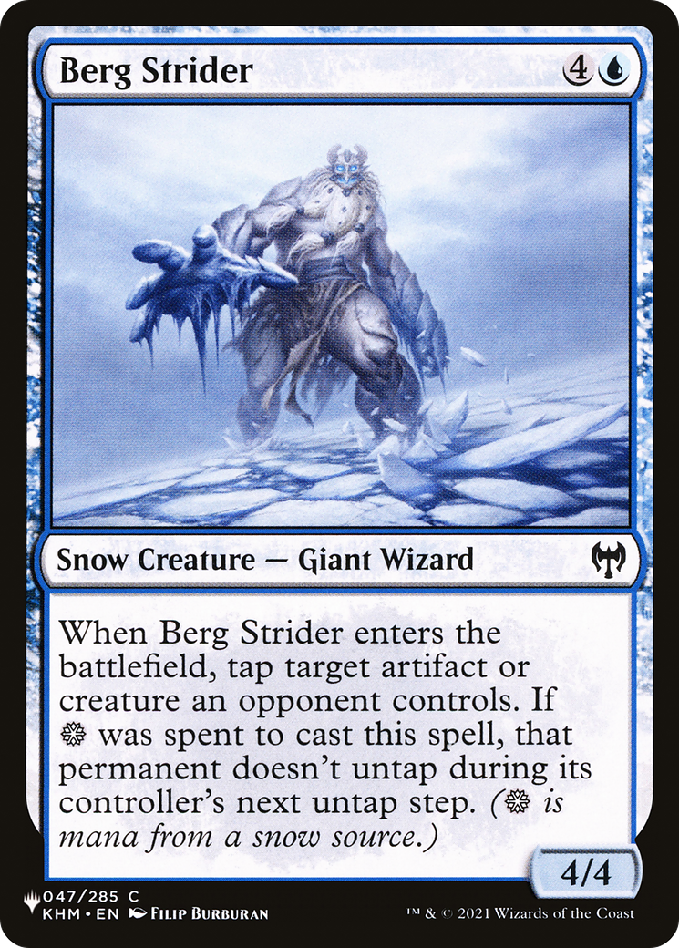 Berg Strider (LIST-047/285) [Mystery Booster] The List MTG Single Wizards of the Coast