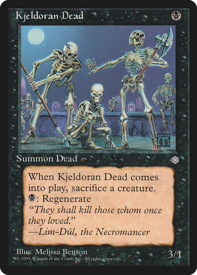 Kjeldoran Dead (ICE-137) [Ice Age] MTG Single Wizards of the Coast