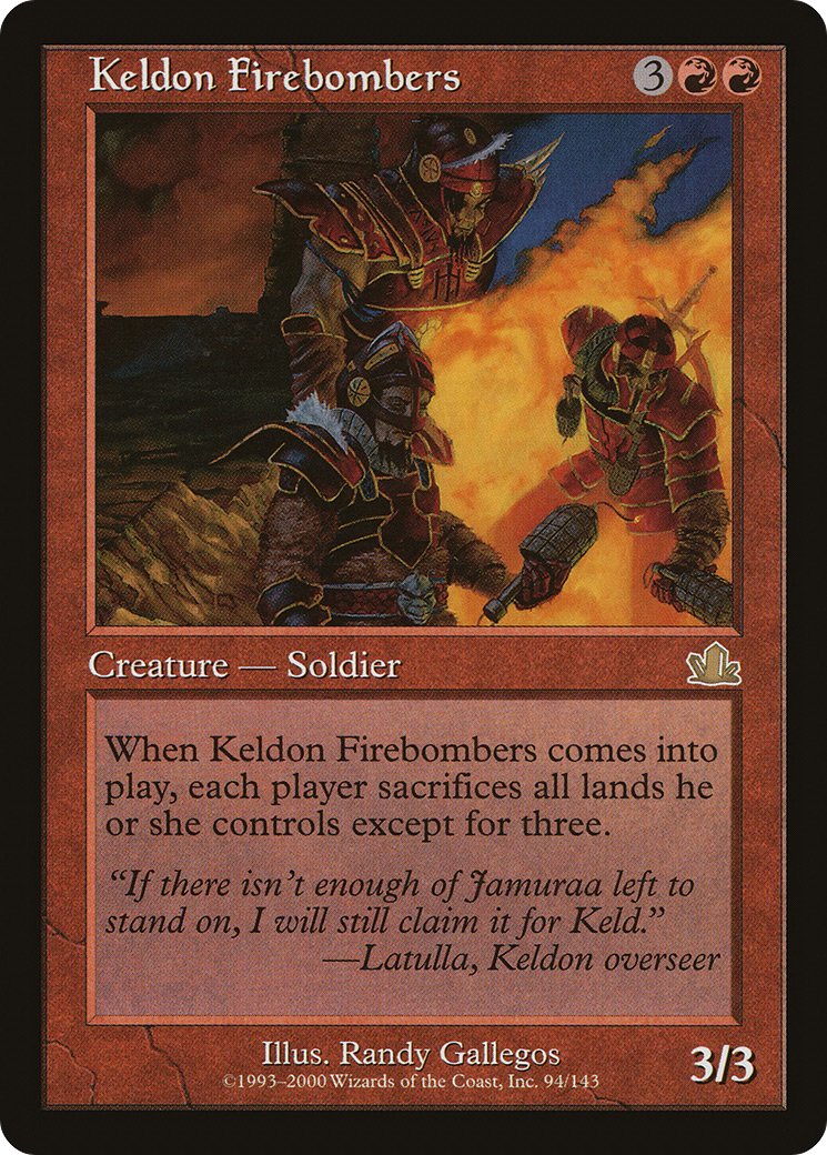 Keldon Firebombers (PCY-094) [Prophecy] MTG Single Wizards of the Coast