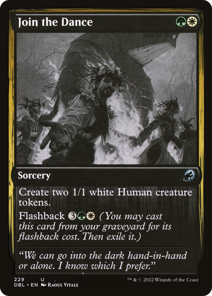 Join the Dance (DBL-229) [Innistrad: Double Feature] Foil MTG Single Wizards of the Coast