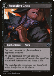 Vengeful Strangler (MID-126) [Innistrad: Midnight Hunt] Foil MTG Single Wizards of the Coast