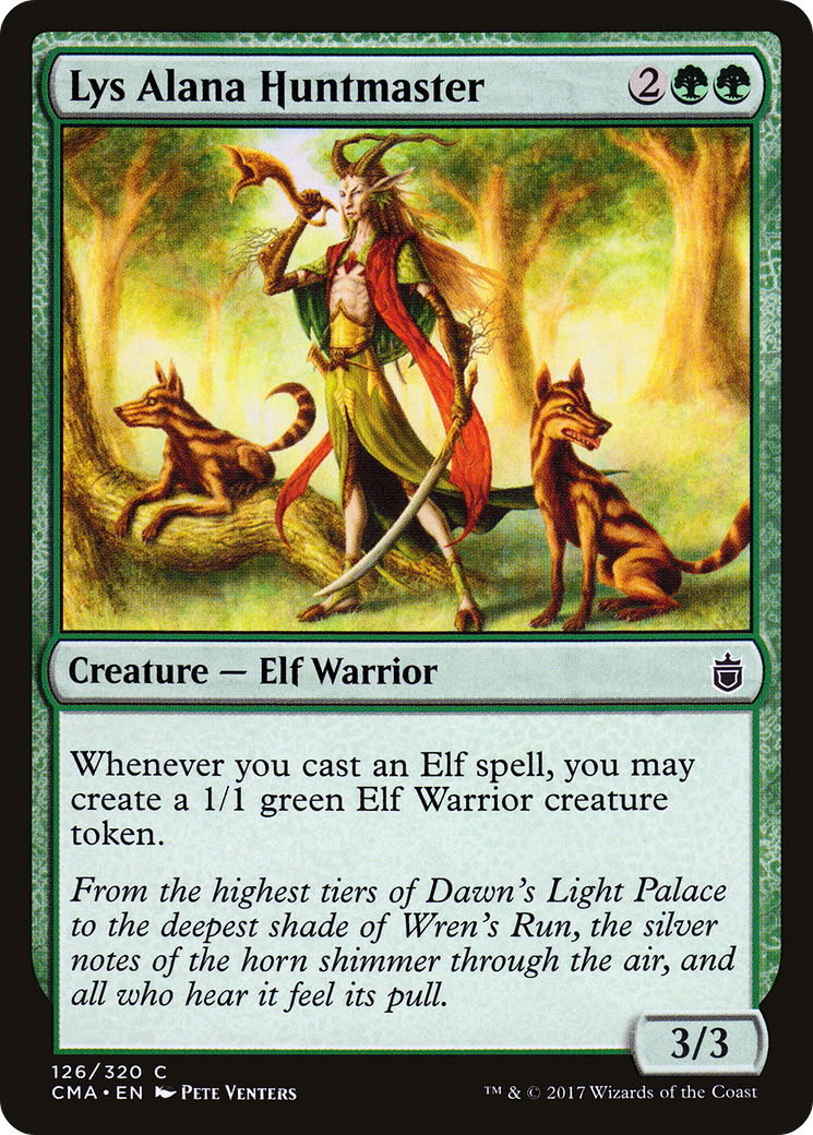 Lys Alana Huntmaster (CMA-126) [Commander Anthology] MTG Single Wizards of the Coast