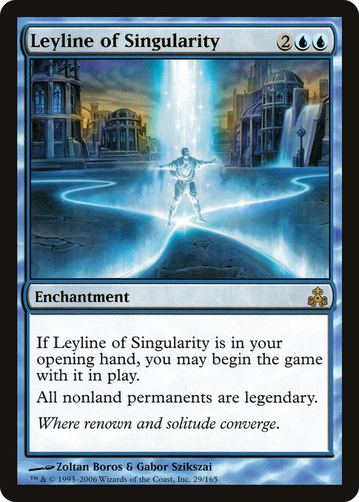 Leyline of Singularity (GPT-029) [Guildpact] MTG Single Wizards of the Coast
