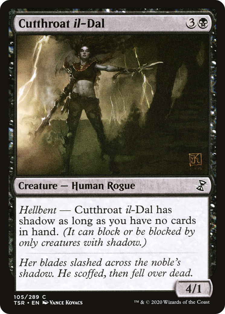 Cutthroat il-Dal (TSR-105) [Time Spiral Remastered] MTG Single Wizards of the Coast