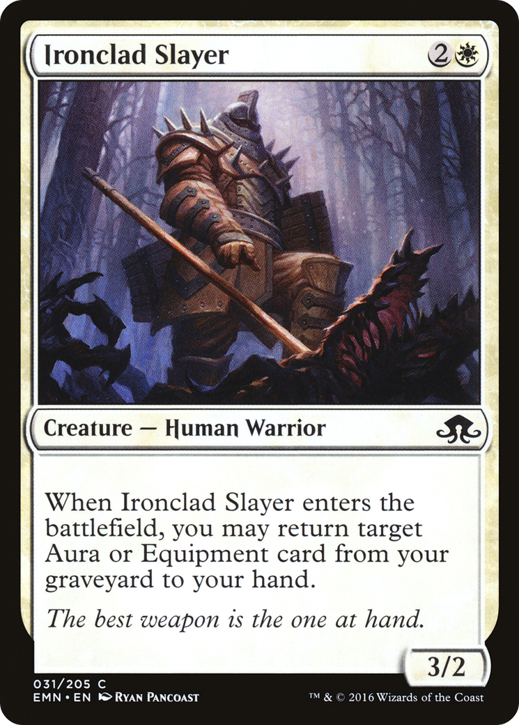 Ironclad Slayer (EMN-031) [Eldritch Moon] Foil MTG Single Wizards of the Coast