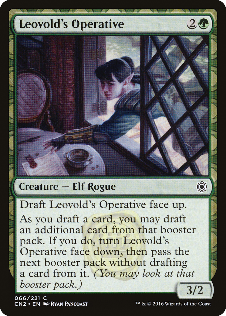 Leovold's Operative (CN2-066) [Conspiracy: Take the Crown] MTG Single Wizards of the Coast