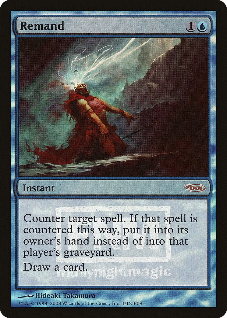 Remand (FNM-001) [Misc] Friday Night Magic 2008 Foil MTG Single Wizards of the Coast