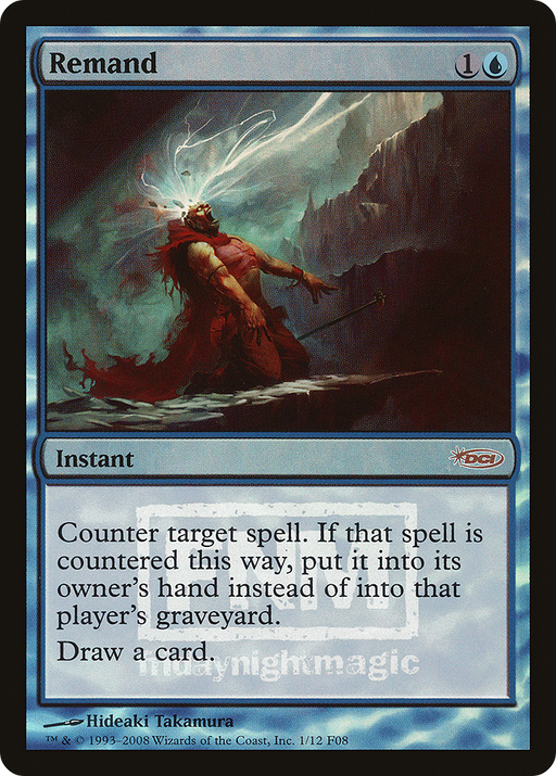 Remand (FNM-001) [Misc] Friday Night Magic 2008 Foil MTG Single Wizards of the Coast