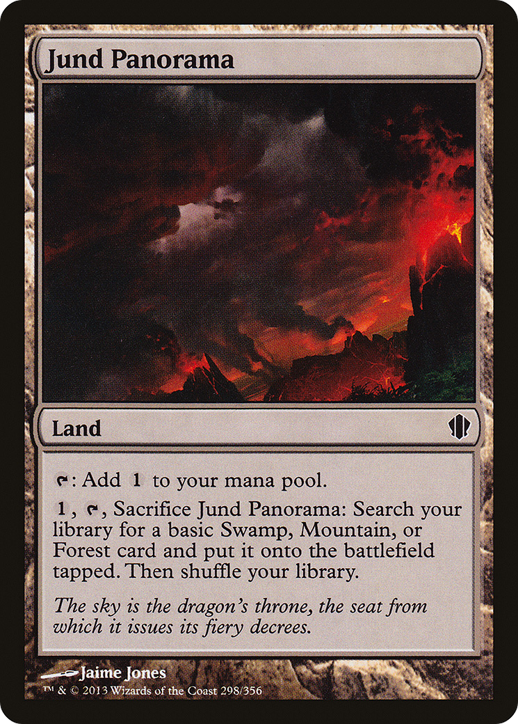 Jund Panorama (C13-298) [Commander 2013] MTG Single Wizards of the Coast