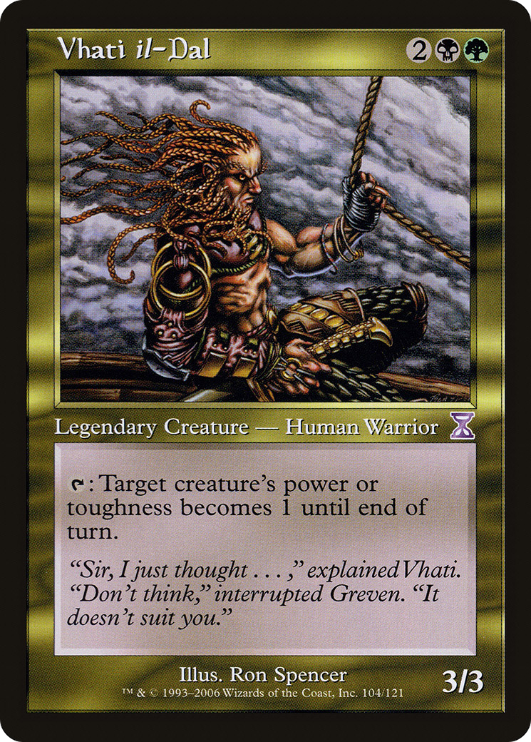 Vhati il-Dal (TSB-104) [Time Spiral Timeshifted] Foil MTG Single Wizards of the Coast