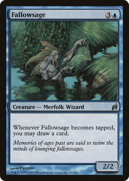 Fallowsage (LRW-063) [Lorwyn] MTG Single Wizards of the Coast
