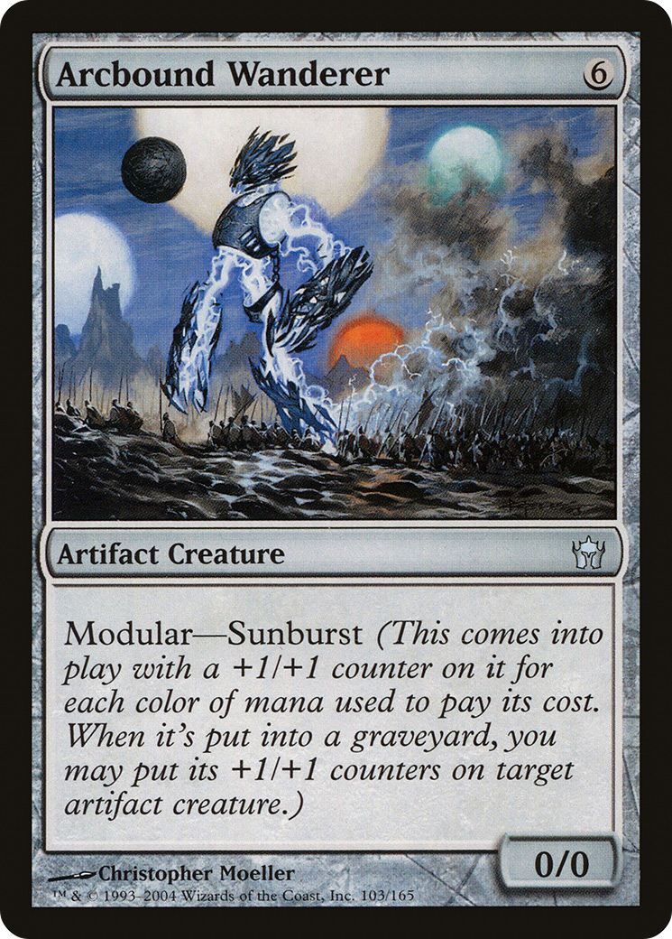 Arcbound Wanderer (5DN-103) [Fifth Dawn] MTG Single Wizards of the Coast
