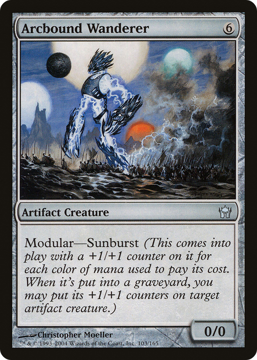 Arcbound Wanderer (5DN-103) [Fifth Dawn] MTG Single Wizards of the Coast