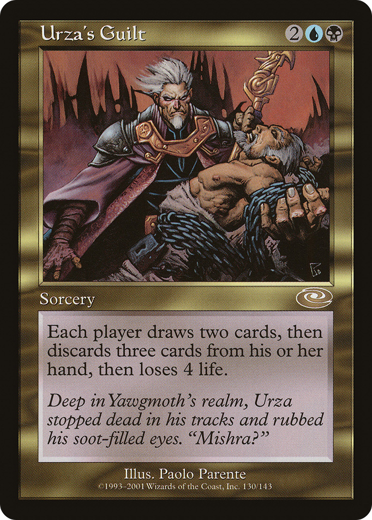 Urza's Guilt (PLS-130) [Planeshift] MTG Single Wizards of the Coast