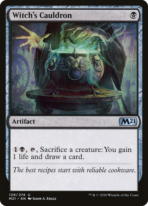 Witch's Cauldron (M21-129) [Core Set 2021] MTG Single Wizards of the Coast