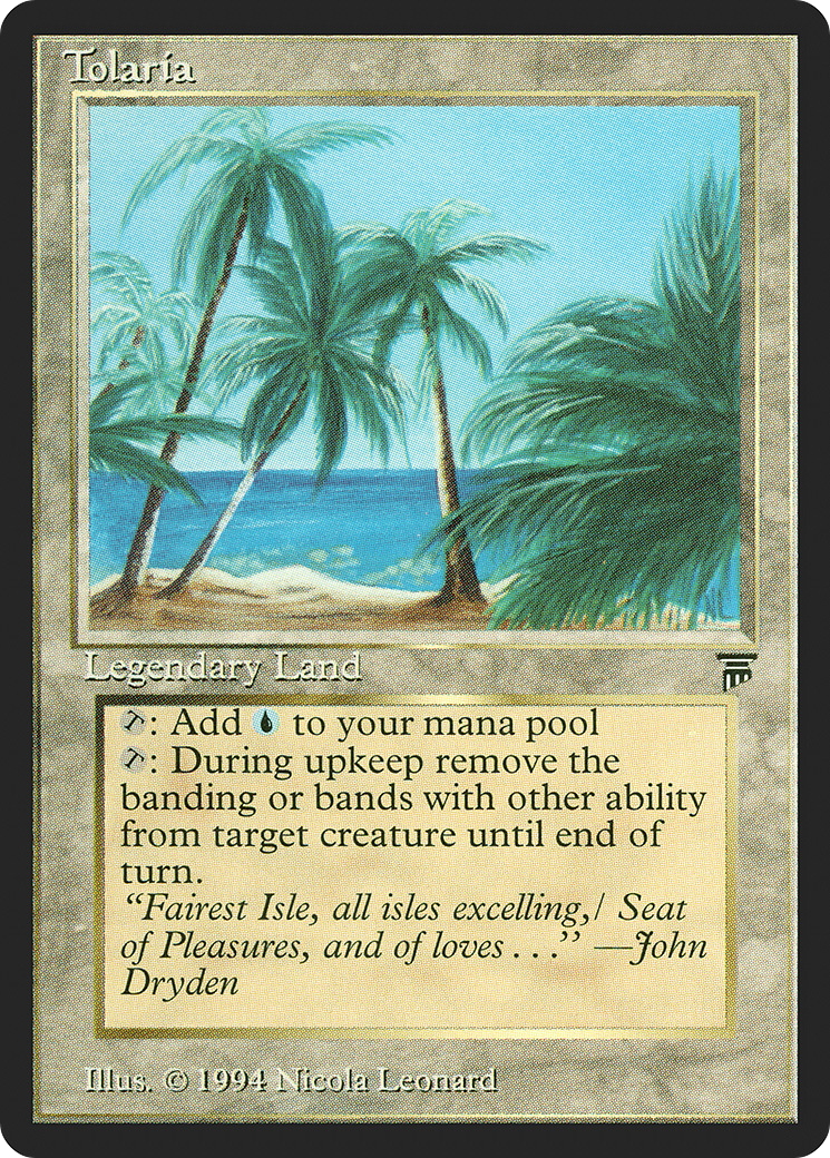 Tolaria (LEG-) [Oldschool] Legends MTG Single Wizards of the Coast