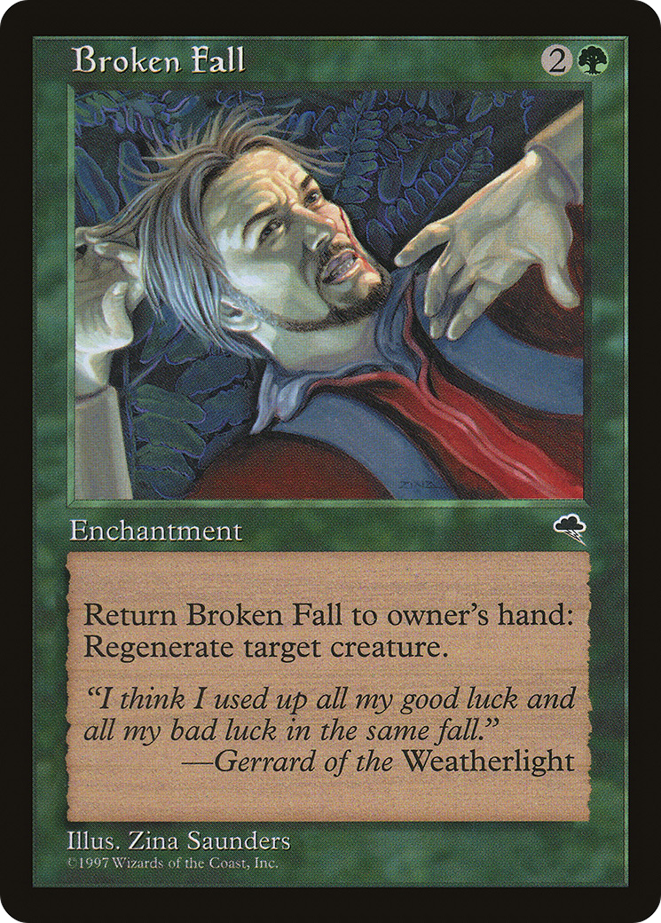 Broken Fall (TMP-216) [Tempest] MTG Single Wizards of the Coast