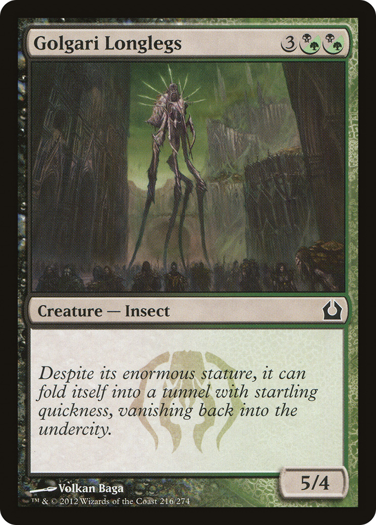 Golgari Longlegs (RTR-216) [Return to Ravnica] Foil MTG Single Wizards of the Coast