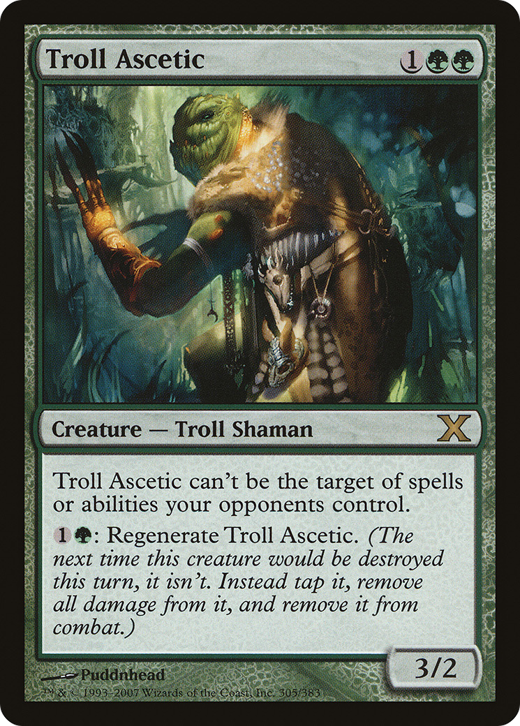 Troll Ascetic (10E-305) [Tenth Edition] MTG Single Wizards of the Coast