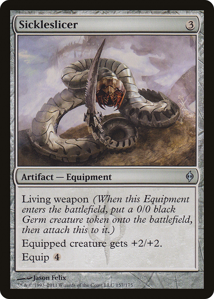 Sickleslicer (NPH-157) [New Phyrexia] Foil MTG Single Wizards of the Coast