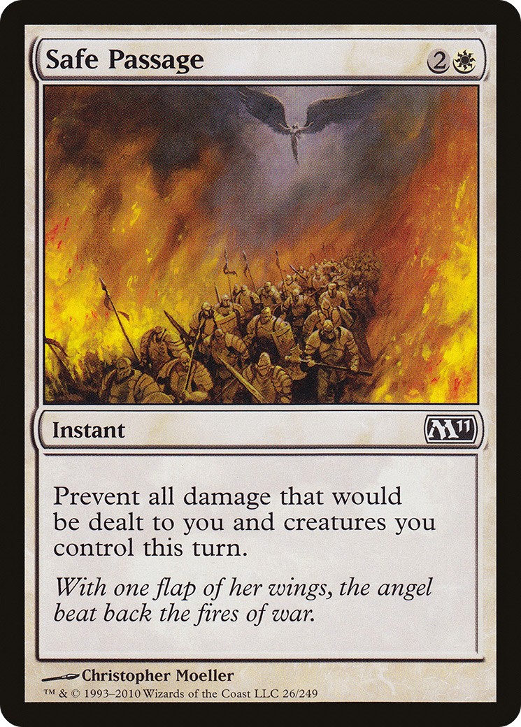 Safe Passage (M11-026) [Magic 2011] MTG Single Wizards of the Coast