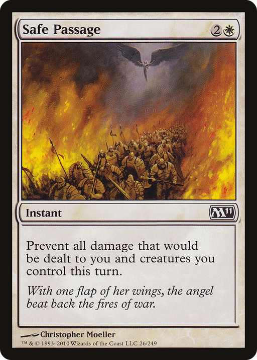 Safe Passage (M11-026) [Magic 2011] Foil MTG Single Wizards of the Coast