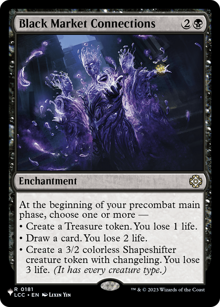 Black Market Connections (LIST-181) [Mystery Booster] The List MTG Single Wizards of the Coast
