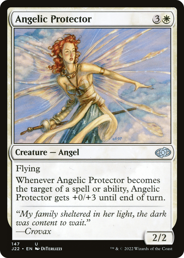 Angelic Protector (J22-147) [Jumpstart 2022] MTG Single Wizards of the Coast