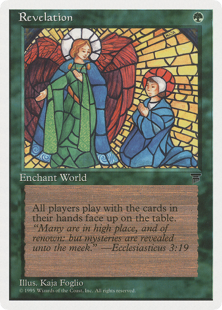Revelation (CHR-) [Chronicles] MTG Single Wizards of the Coast