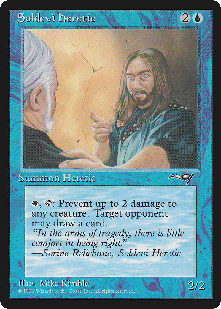 Soldevi Heretic (ALL-33A) [Alliances] MTG Single Wizards of the Coast