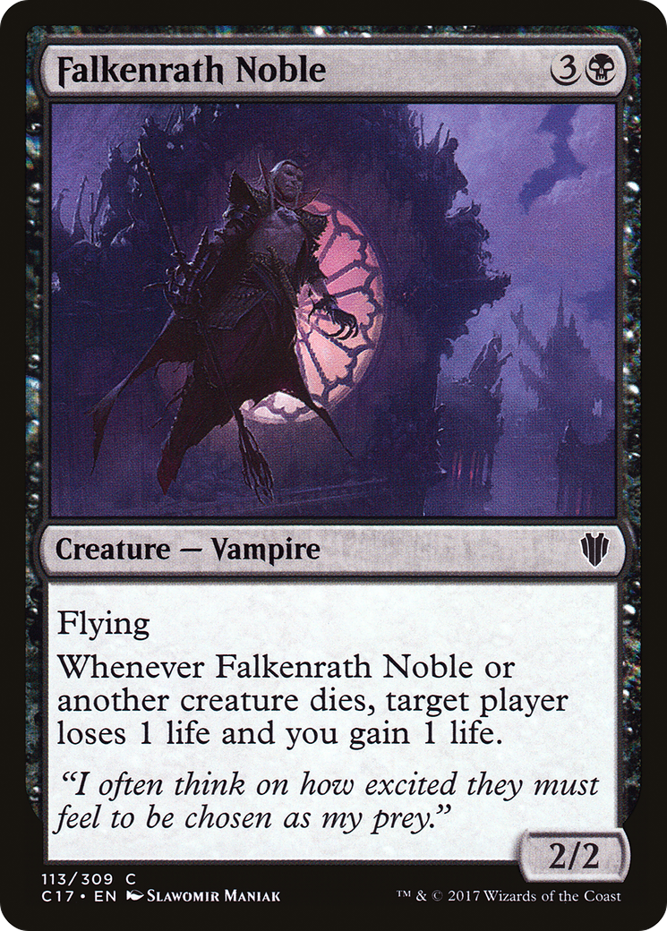 Falkenrath Noble (C17-113) [Commander 2017] MTG Single Wizards of the Coast