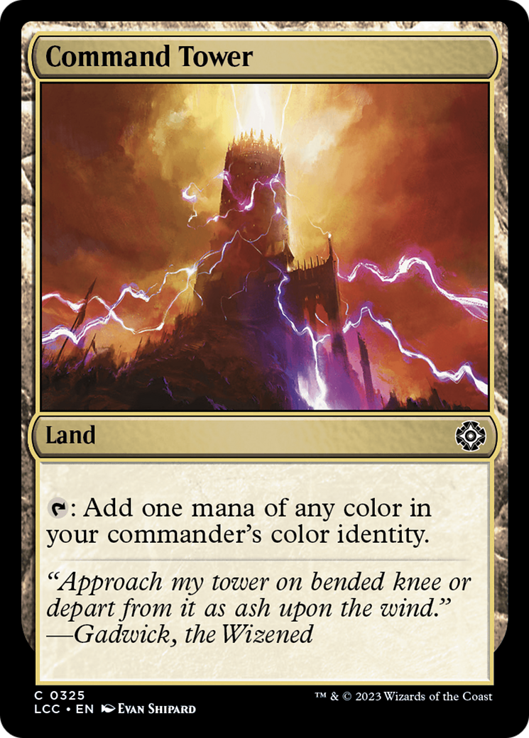 Command Tower (LCC-325) [The Lost Caverns of Ixalan Commander] MTG Single Wizards of the Coast