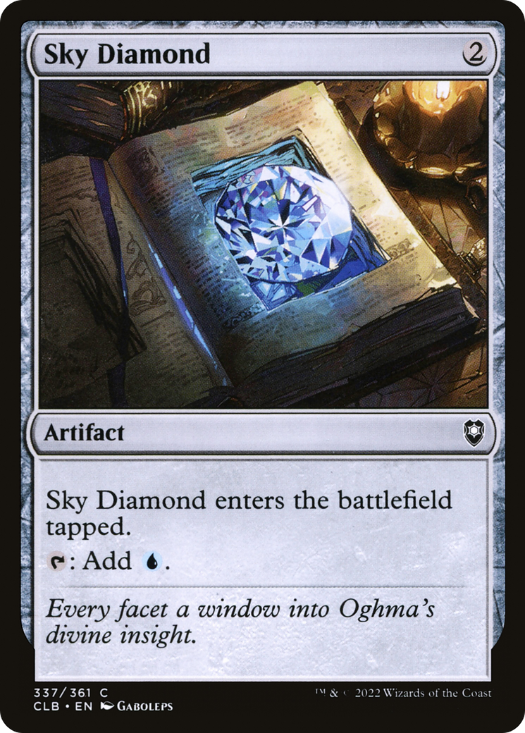 Sky Diamond (CLB-337) [Commander Legends: Battle for Baldur's Gate] MTG Single Wizards of the Coast