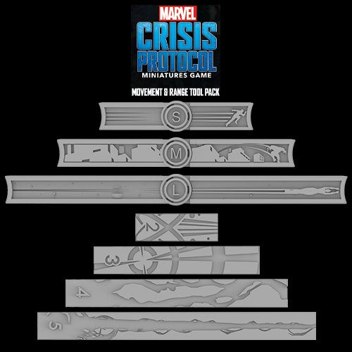 Marvel Crisis Protocol: Movement and Range Tool Pack Marvel Crisis Protocol Atomic Mass Games   