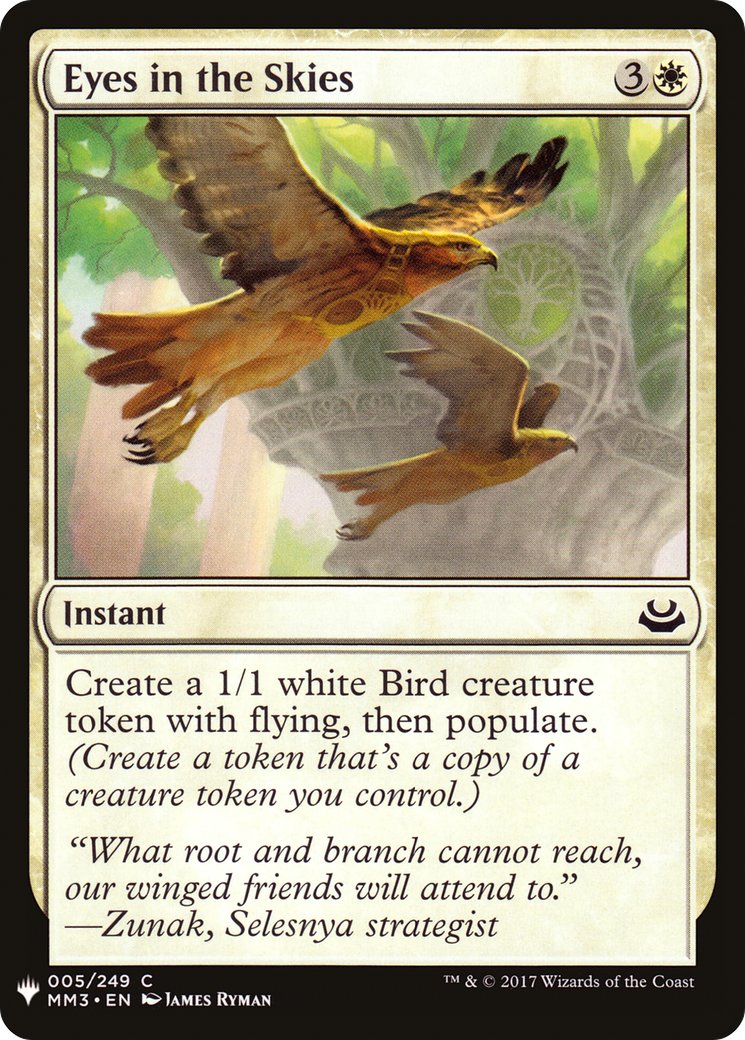 Eyes in the Skies (LIST-MM3-5) [Mystery Booster] The List MTG Single Wizards of the Coast