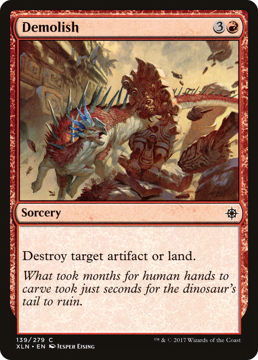 Demolish (XLN-139) [Ixalan] MTG Single Wizards of the Coast