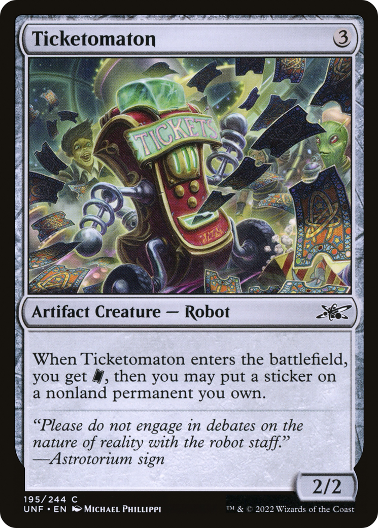 Ticketomaton (UNF-195) [Unfinity] MTG Single Wizards of the Coast