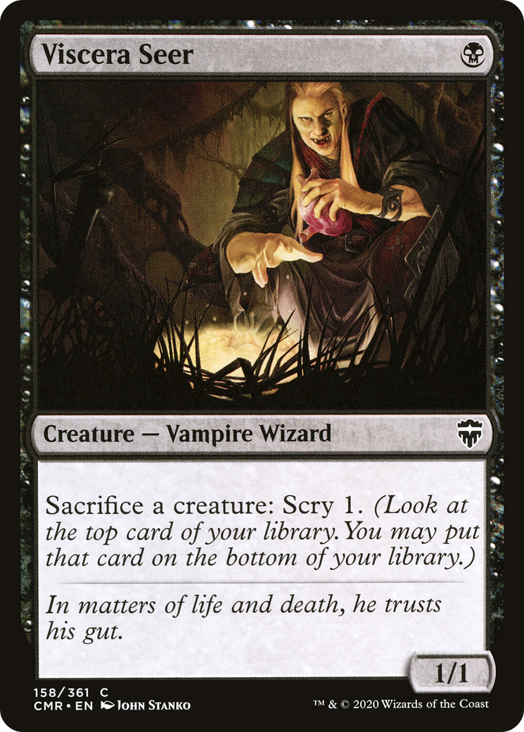 Viscera Seer (CMR-158) [Commander Legends] MTG Single Wizards of the Coast