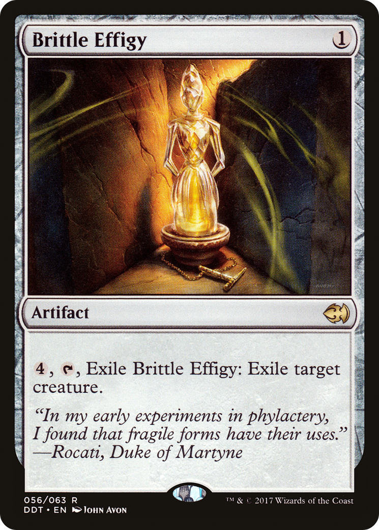 Brittle Effigy (DDT-056) [Misc] Duel Decks: Merfolk vs. Goblins MTG Single Wizards of the Coast