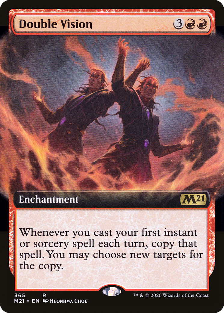 Double Vision (M21-365) [Core Set 2021] (Extended Art) MTG Single Wizards of the Coast