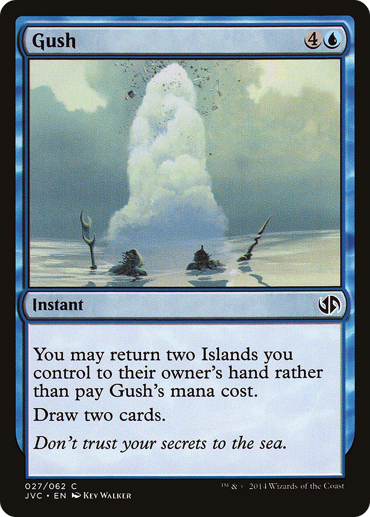 Gush (DD3-) [Misc] Duel Decks Anthology: Jace vs. Chandra MTG Single Wizards of the Coast