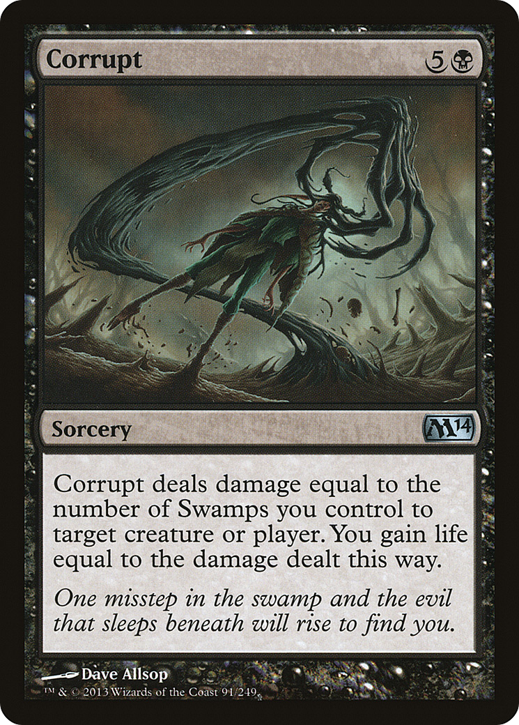 Corrupt (M14-091) [Magic 2014] MTG Single Wizards of the Coast