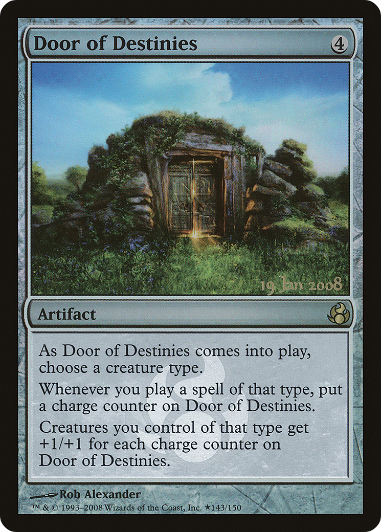 Door of Destinies (PRE-143) [Morningtide Promos] Foil MTG Single Wizards of the Coast