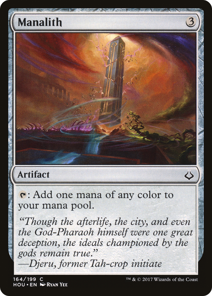 Manalith (HOU-164) [Hour of Devastation] MTG Single Wizards of the Coast