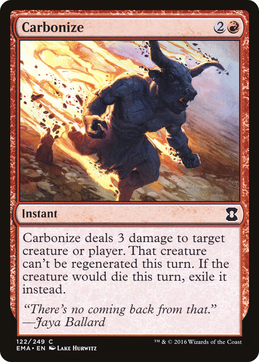 Carbonize (EMA-122) [Eternal Masters] MTG Single Wizards of the Coast