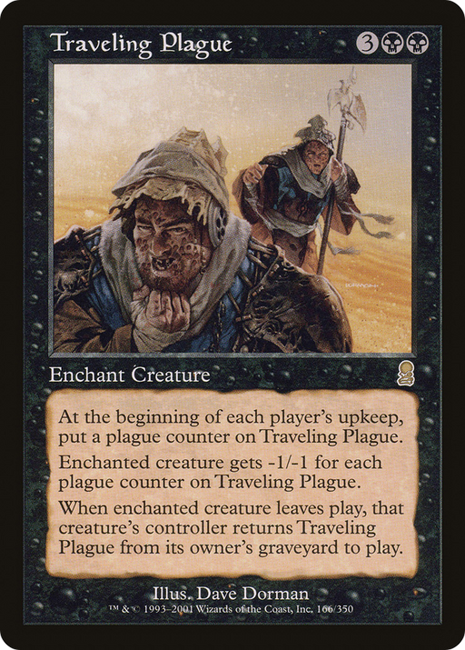 Traveling Plague (ODY-166) [Odyssey] MTG Single Wizards of the Coast