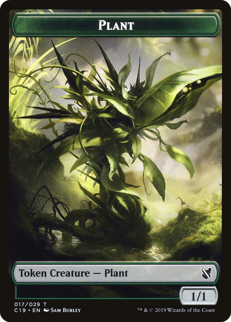Plant (TC19-017) [Tokens] Commander 2019 Tokens MTG Single Wizards of the Coast